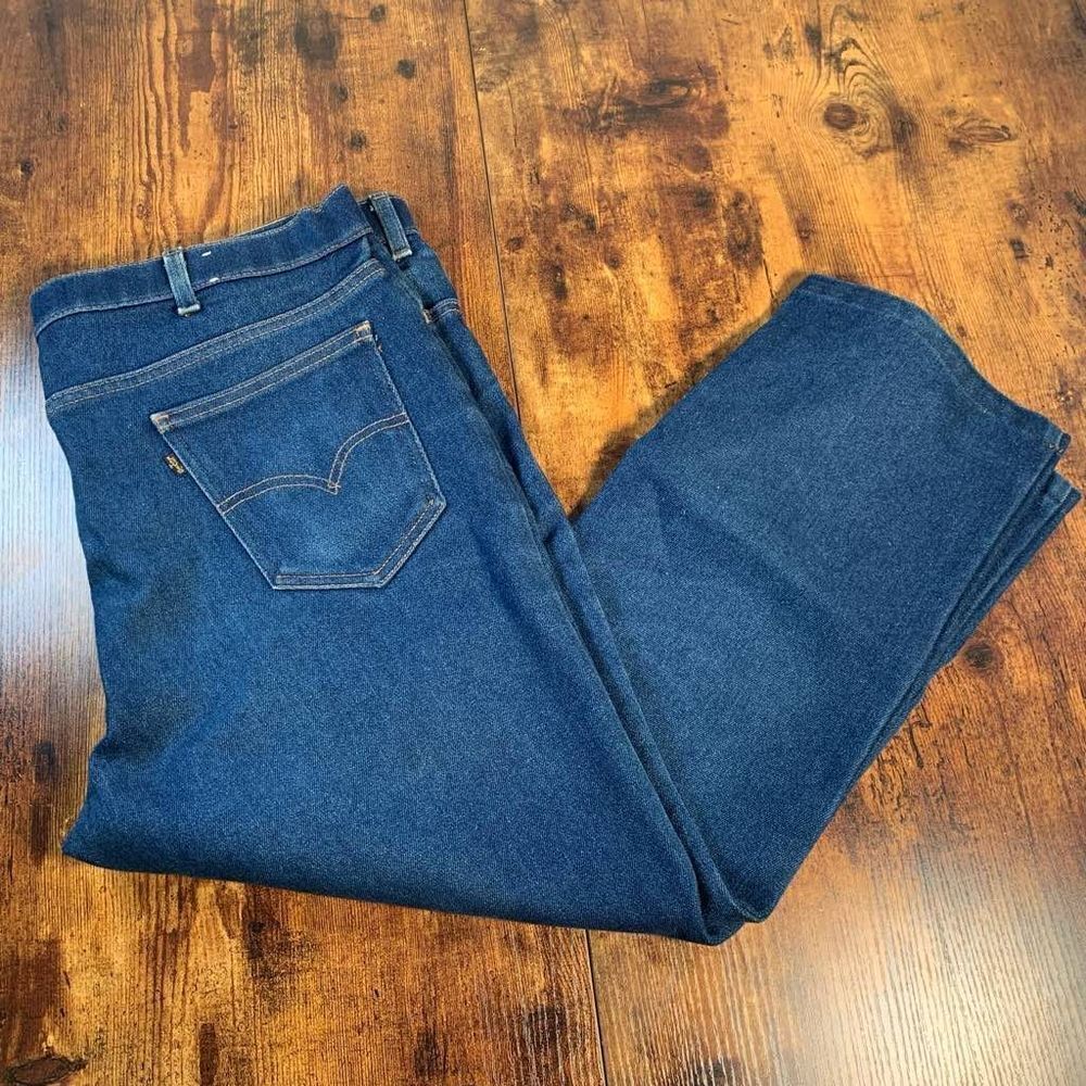 VTG Levi's 549 Straight "With a Skosh More Room" Men's Blue Jeans USA 40x24 USA